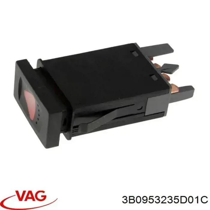 Przycisk włączania światła awaryjnego VAG 3B0953235D01C cena, od 14,50 USD