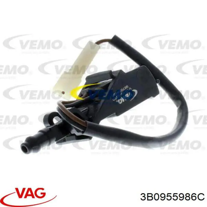 Dysza spryskiwacza szyby przedniej VAG 3B0955986C cena, od 22,43 USD