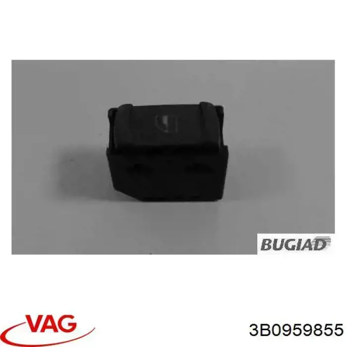 3B0959855 VAG Włącznik przyciskowy podnośnika szyby tylny