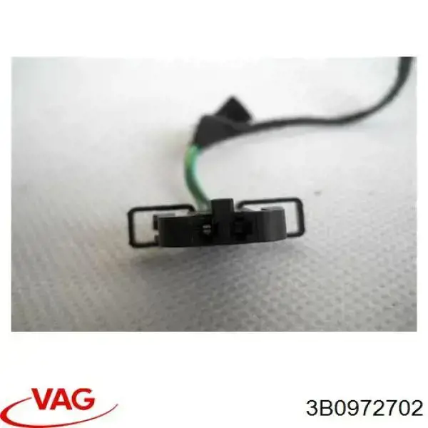 Do koszyka 3B0972702 VAG Złącze lampy oświetlenia tablicy rejestracyjnej
