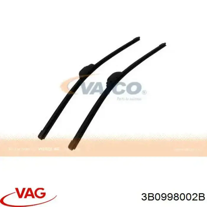 Do koszyka 3B0998002B VAG Pióro wycieraczki szyby przedniej, zestaw (2 szt.)