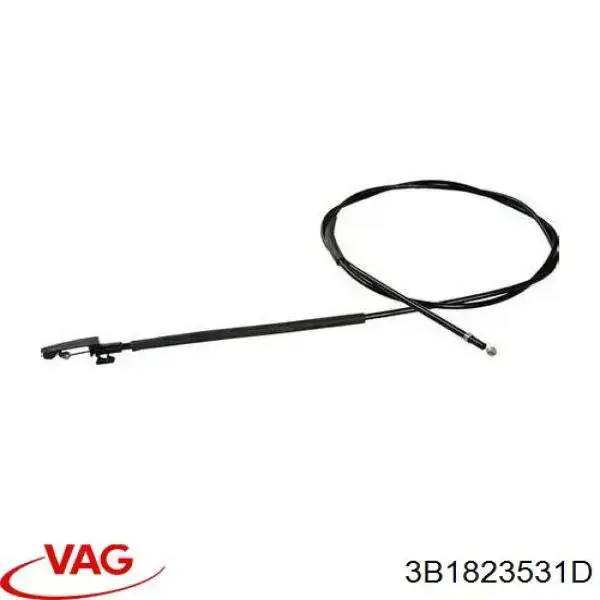 Do koszyka 3B1823531D VAG Linka otwierania maski