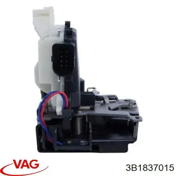 3B1837015 VAG Zamek drzwi przednich lewych