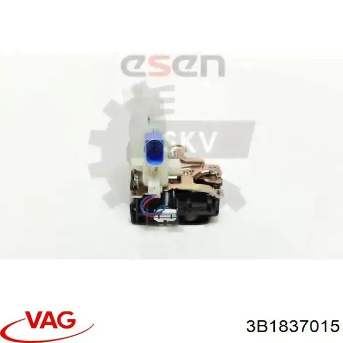 Do koszyka 3B1837015 VAG Zamek drzwi przednich lewych