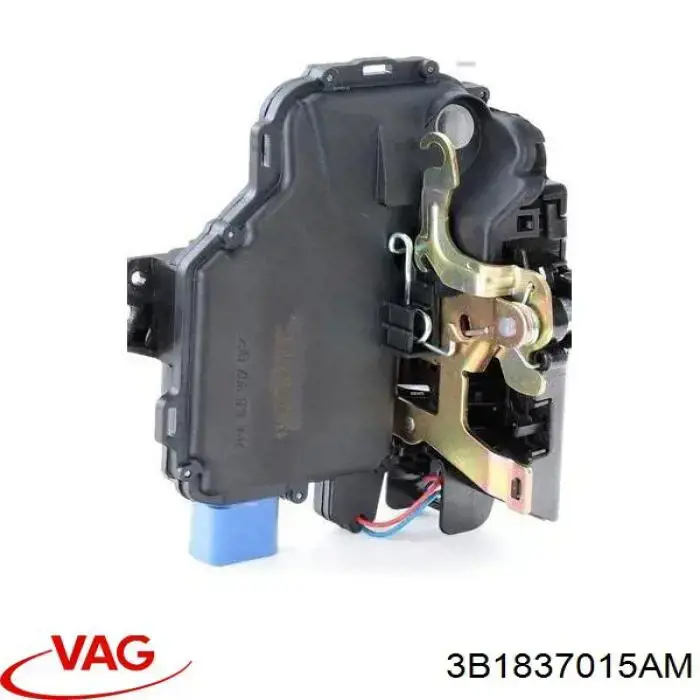 3B1837015AM VAG Zamek drzwi przednich lewych
