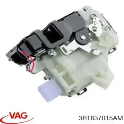 Zamek drzwi przednich lewych VAG 3B1837015AM cena, od 38,50 USD