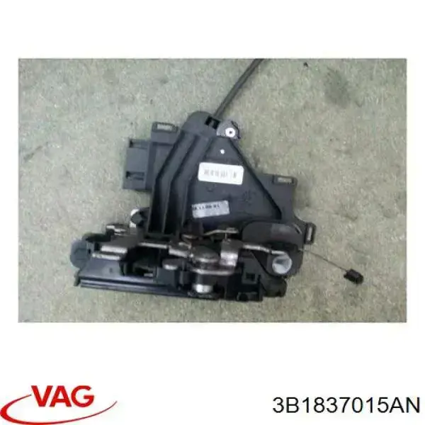 Do koszyka 3B1837015AN VAG Zamek drzwi przednich lewych