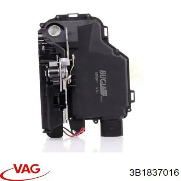 3B1837016 VAG Zamek drzwi przednich prawych