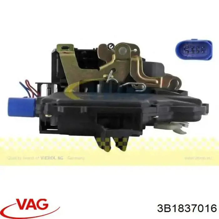 Zamek drzwi przednich prawych VAG 3B1837016 cena, od 48,74 USD
