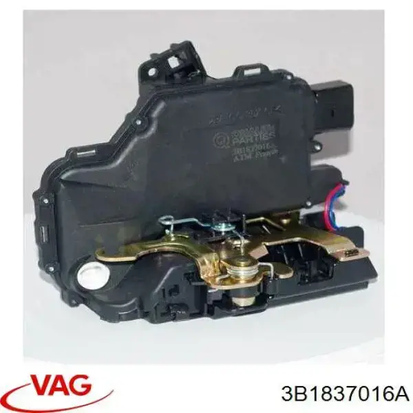Do koszyka 3B1837016A VAG Zamek drzwi przednich prawych
