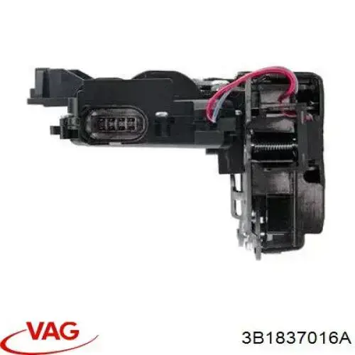 Zamek drzwi przednich prawych VAG 3B1837016A cena, od 38,45 USD