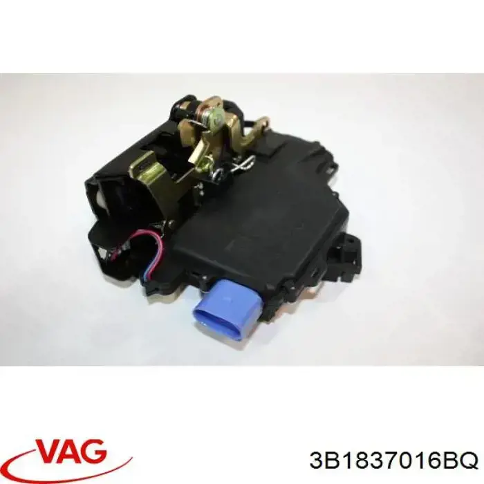 Do koszyka 3B1837016BQ VAG Zamek drzwi przednich prawych