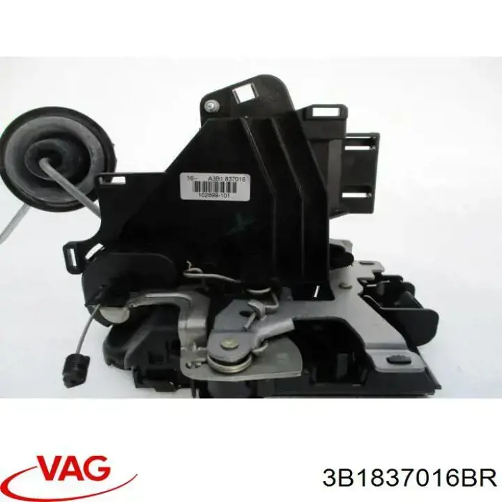 3B1837016BR VAG Zamek drzwi przednich prawych