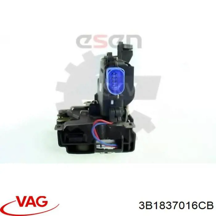 Zamek drzwi przednich prawych VAG 3B1837016CB cena, od 41,19 USD