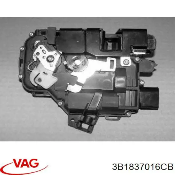 3B1837016CB VAG Zamek drzwi przednich prawych