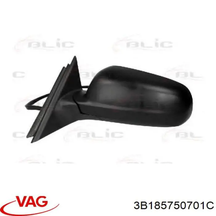 Lusterko wsteczne lewe VAG 3B185750701C cena, od 71,51 USD
