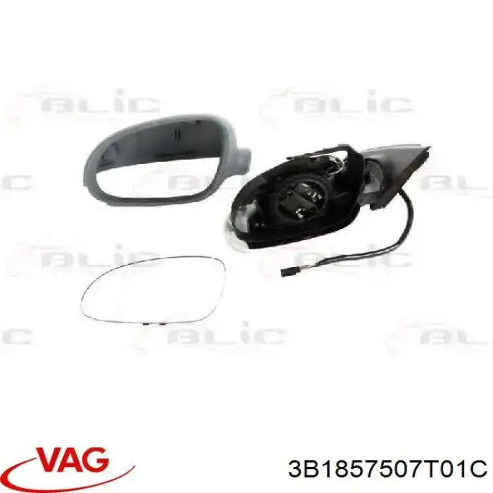 3B1857507T01C VAG Lusterko wsteczne lewe