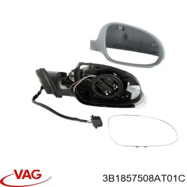 Lusterko wsteczne prawe 3B1857508AT01C VAG