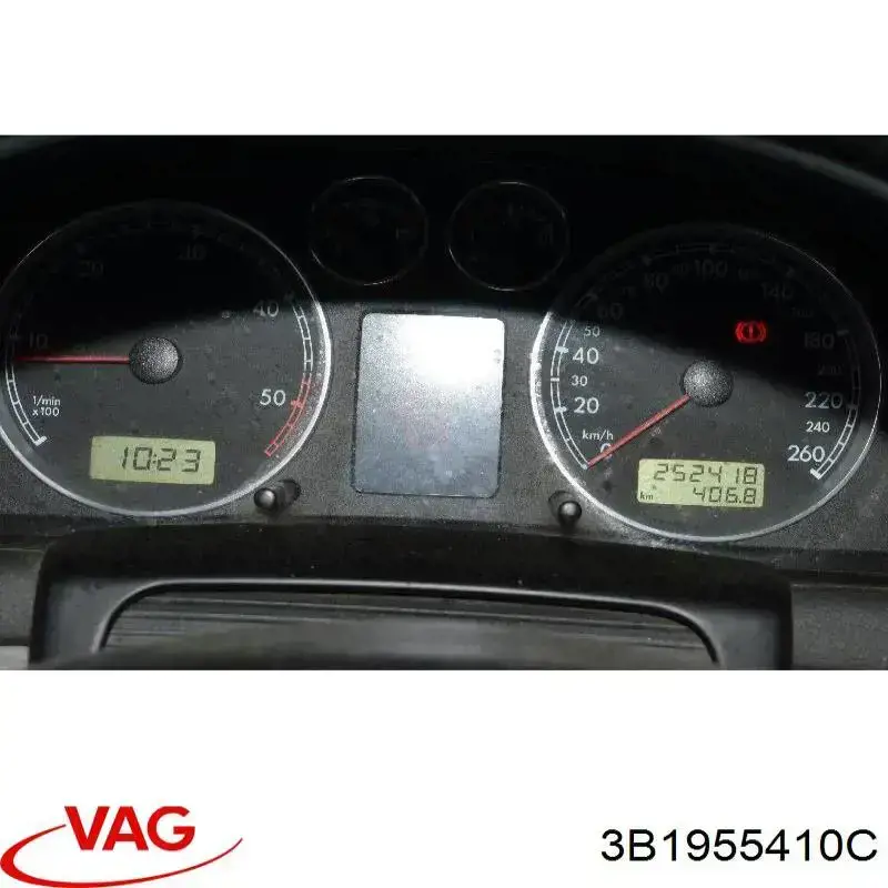 Do koszyka 3B1955410C VAG Ramię wycieraczki szyby przedniej