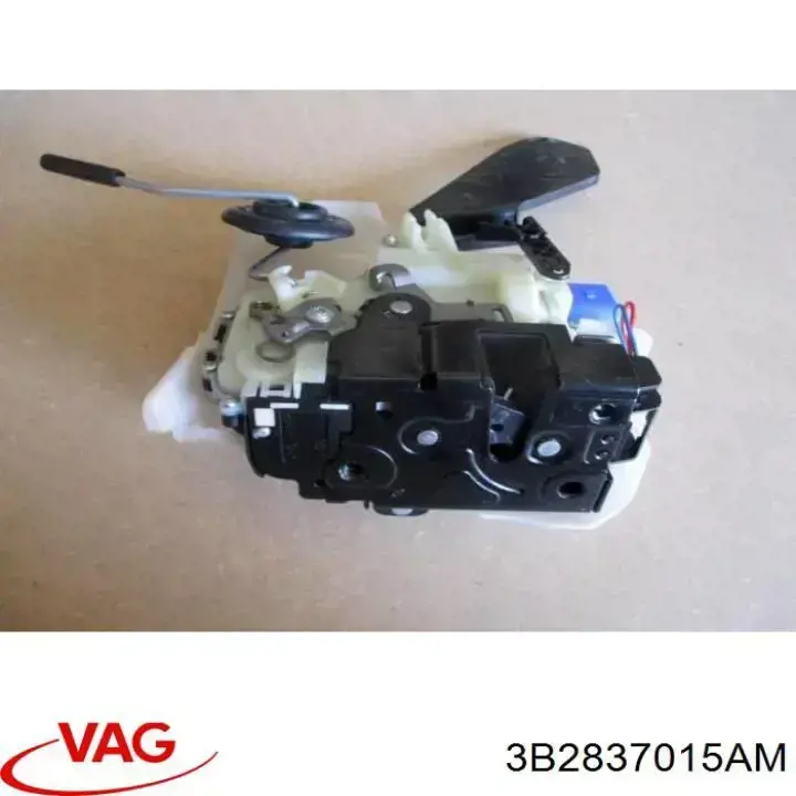 3B2837015AM VAG Zamek drzwi przednich lewych