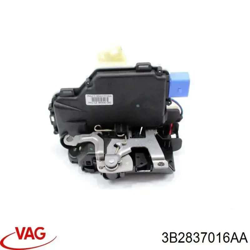 3B2837016AA VAG Zamek drzwi przednich prawych