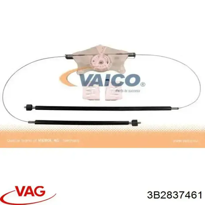 Mechanizm podnoszenia szyby drzwi przednich lewych VAG 3B2837461 cena, od 80,62 USD