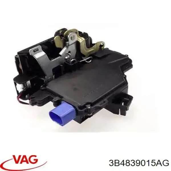 3B4839015AG VAG Zamek drzwi tylnych lewych