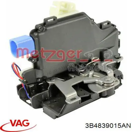 Zamek drzwi tylnych lewych VAG 3B4839015AN cena, od 42,66 USD