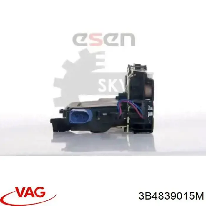 Zamek drzwi tylnych lewych VAG 3B4839015M cena, od 46,21 USD