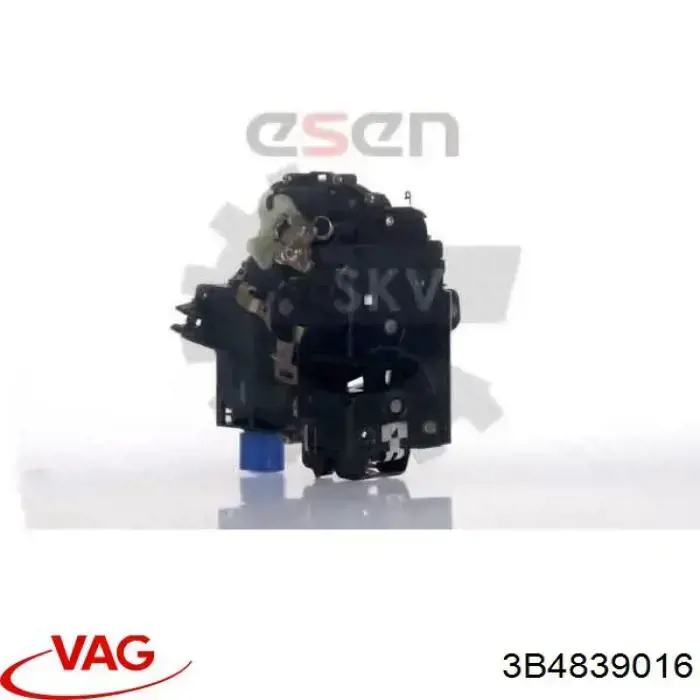 3B4839016 VAG Zamek drzwi tylnych prawych