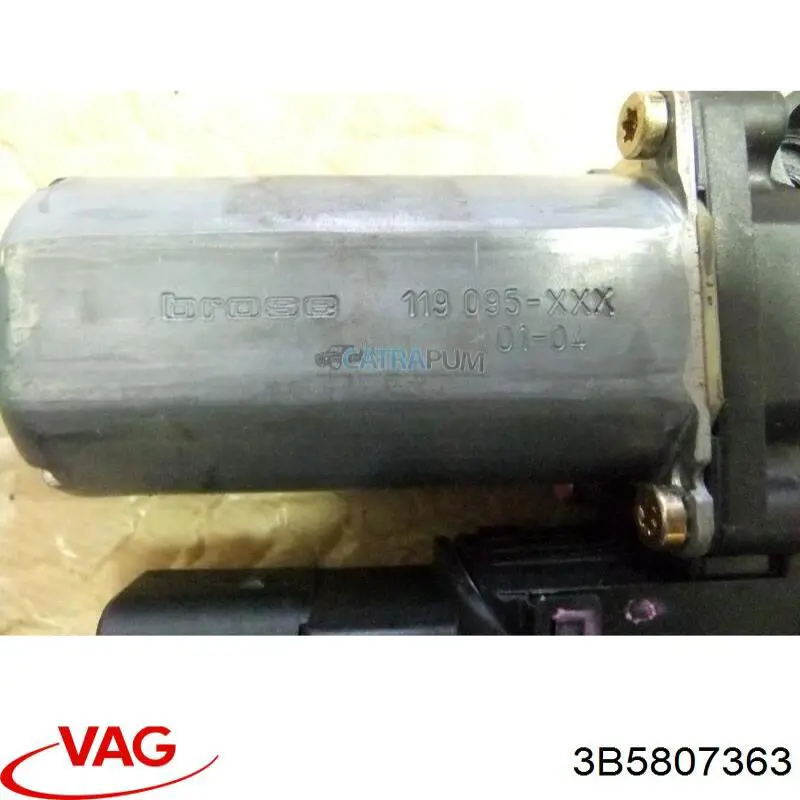 Do koszyka 3B5807363 VAG Zderzak tylny