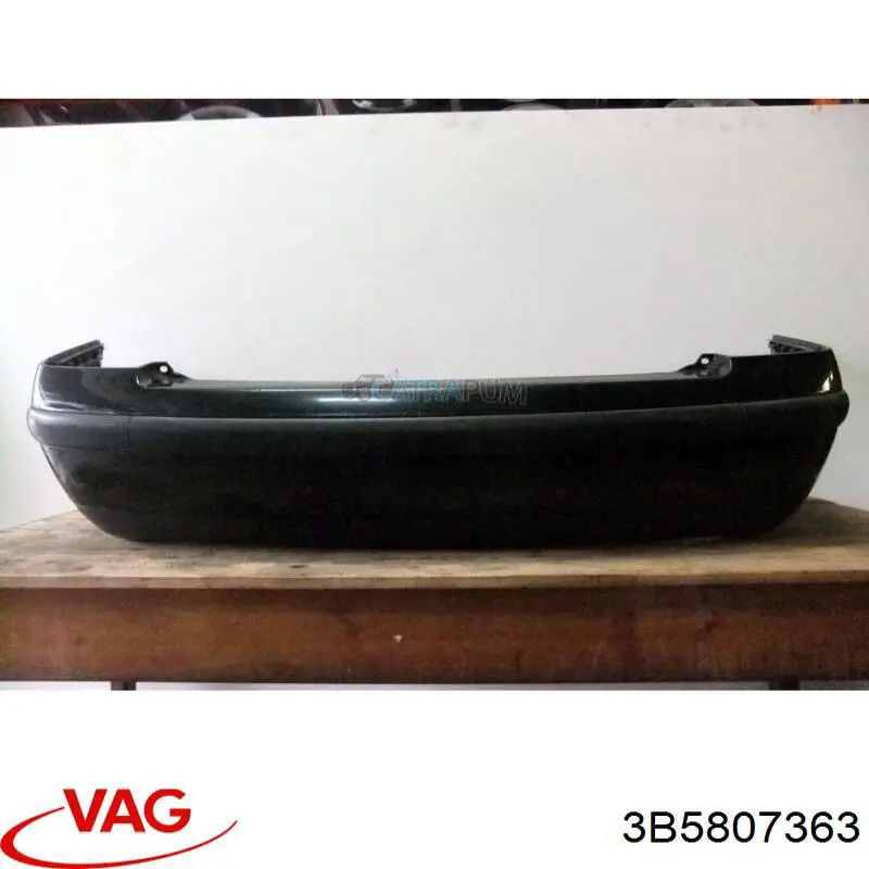 3B5807363 VAG Zderzak tylny
