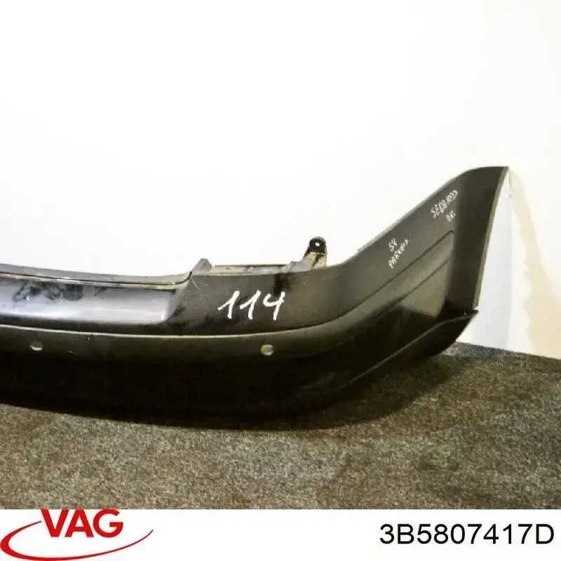 Do koszyka 3B5807417D VAG Zderzak tylny