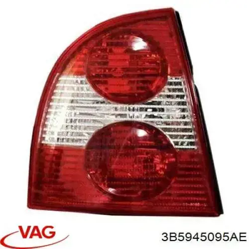 Lampa zespolona tylna lewa VAG 3B5945095AE cena, od 73,14 USD