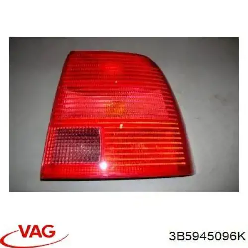 Do koszyka 3B5945096K VAG Lampa zespolona tylna prawa