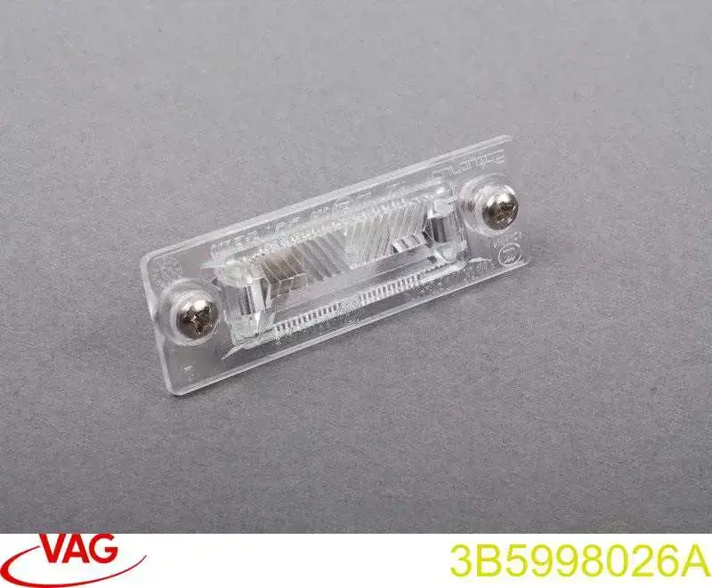 Lampa oświetlenia tylnej tablicy rejestracyjnej VAG 3B5998026A cena, od 9,86 USD