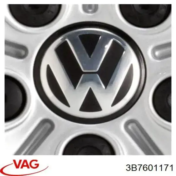  Kołpak do obręczy koła Volkswagen Jetta 5