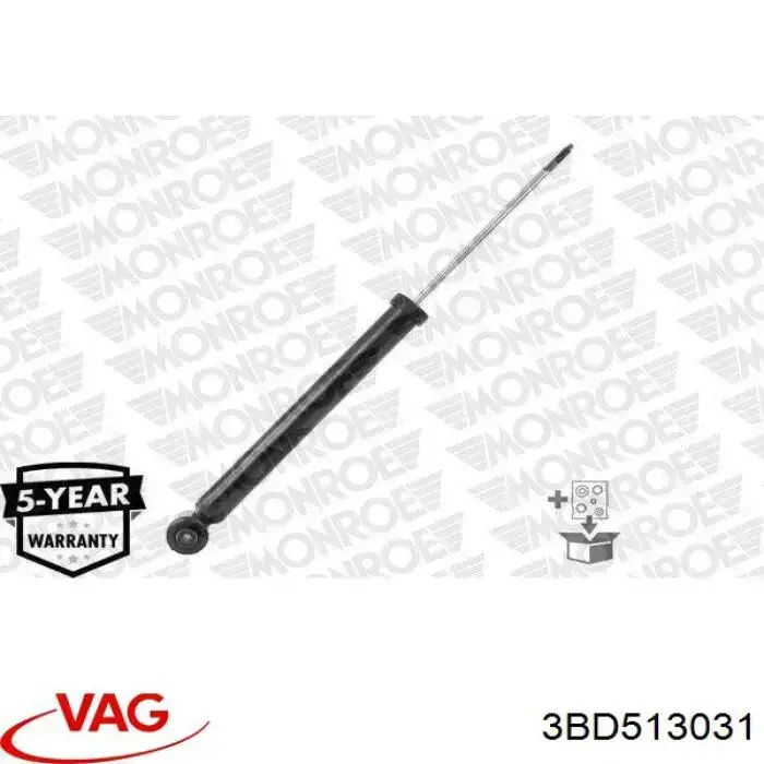 Amortyzator tylny VAG 3BD513031 cena, od 33,87 USD