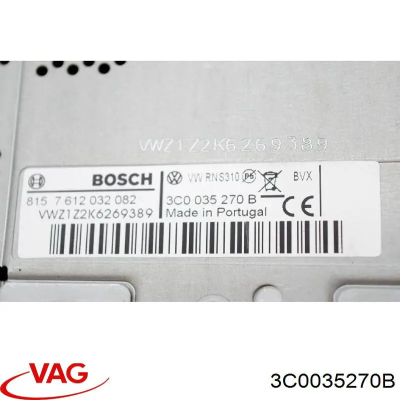 Radioodtwarzacz (radio AM/FM) Volkswagen Polo V RUS sedana (602, 604, 612, 614) (2010 - 2026) cena, od 188,22 USD