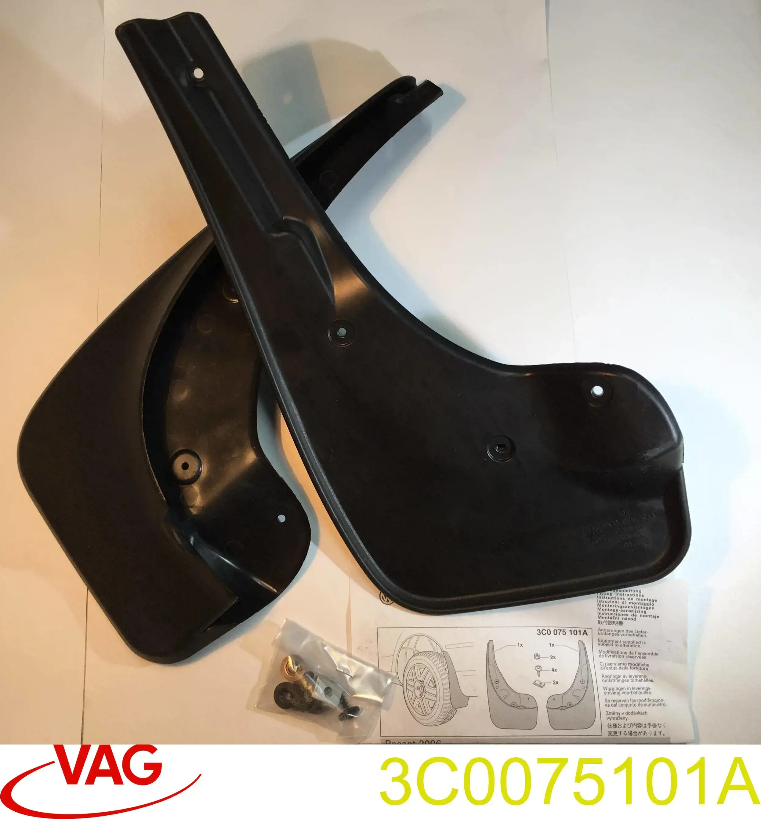 Chlapacze tylne, komplet Volkswagen Passat B7 sedana (362) (2010 - 2016) cena, od 89,19 USD