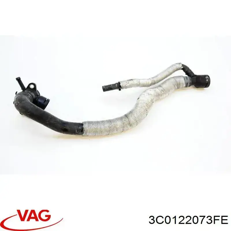 Przewód (króciec) chłodnicy górny VAG 3C0122073FE cena, od 56,52 USD