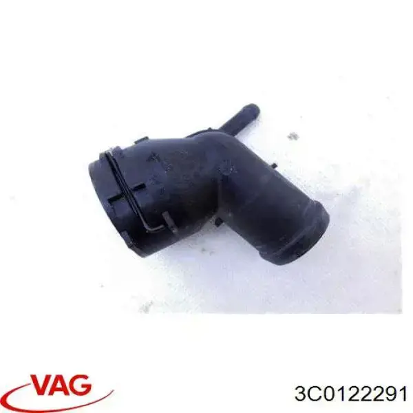 Kołnierz przewodu płynu chłodzącego (wg kodów 6Q0122291F i 1J0121619A VAG) VAG 3C0122291 cena, od 8,04 USD