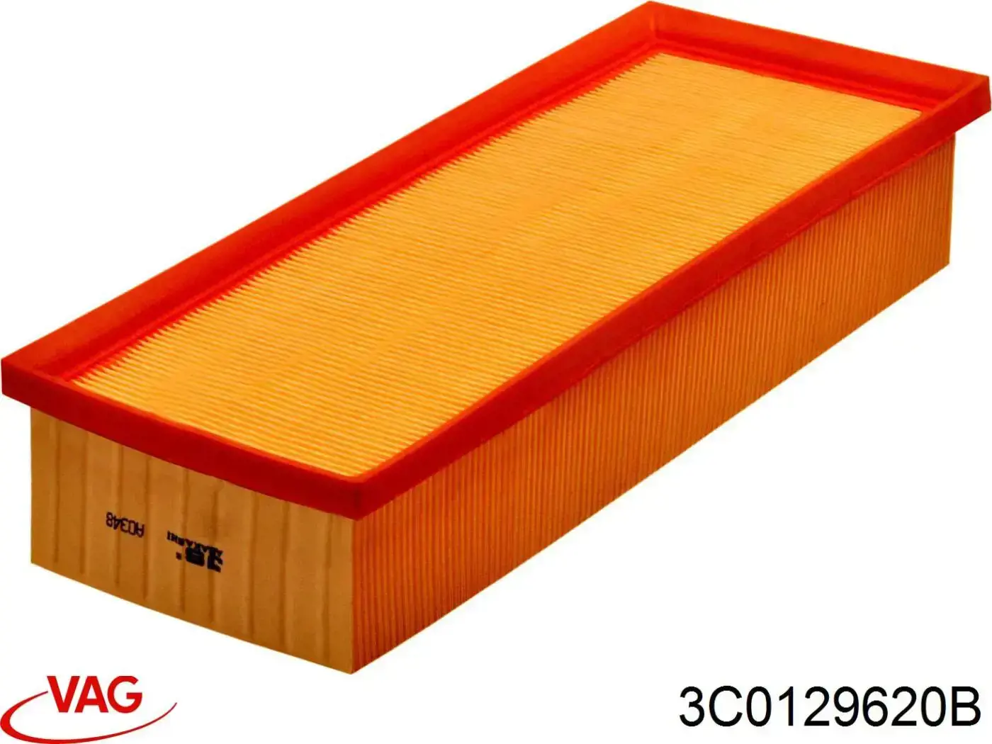 Do koszyka 3C0129620B VAG Filtr powietrza