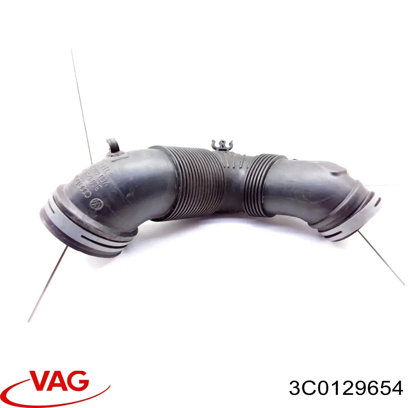 Do koszyka Króciec powietrza, przepływomierz Audi A3  8P1