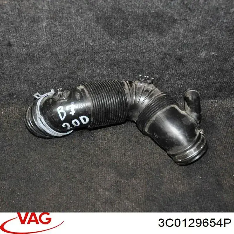 Króciec powietrza, przepływomierz VAG 3C0129654P cena, od  
