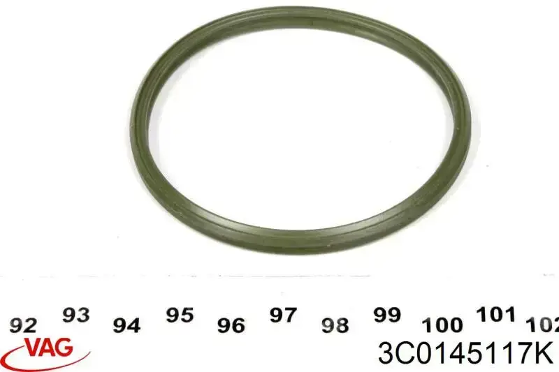 Uszczelka (podkładka) rurki intercoolera VAG 3C0145117K cena, od 8,47 USD
