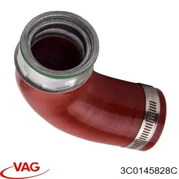 Króciec powietrza, wylot z turbiny (doładowanie) VAG 3C0145828C cena, od 20,08 USD