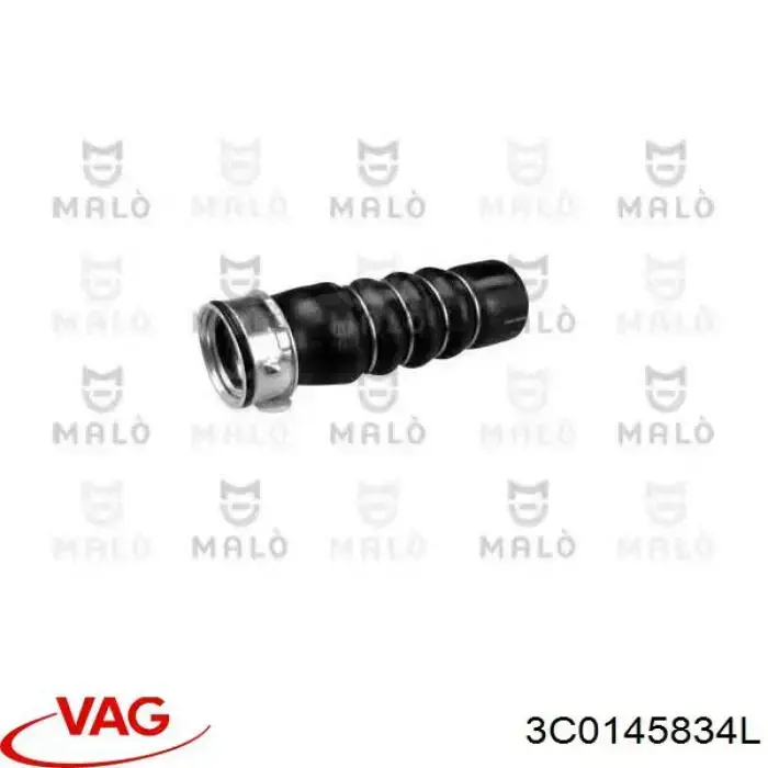 Do koszyka 3C0145834L VAG Przewód (króciec) intercoolera