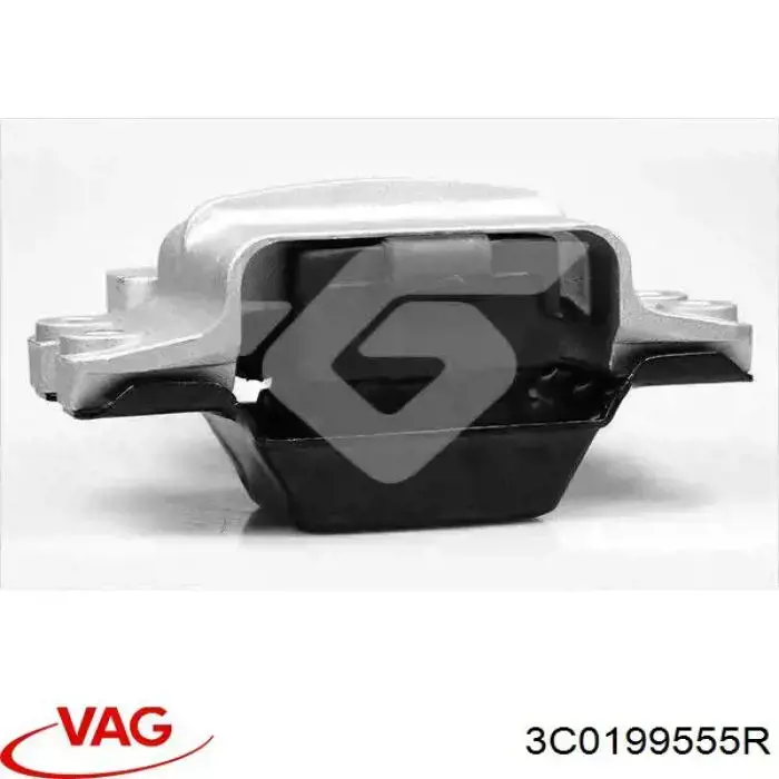 Poduszka (podpora) silnika lewa 3C0199555R VAG