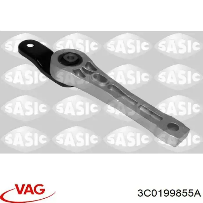 Poduszka (podpora) silnika tylna 3C0199855A VAG